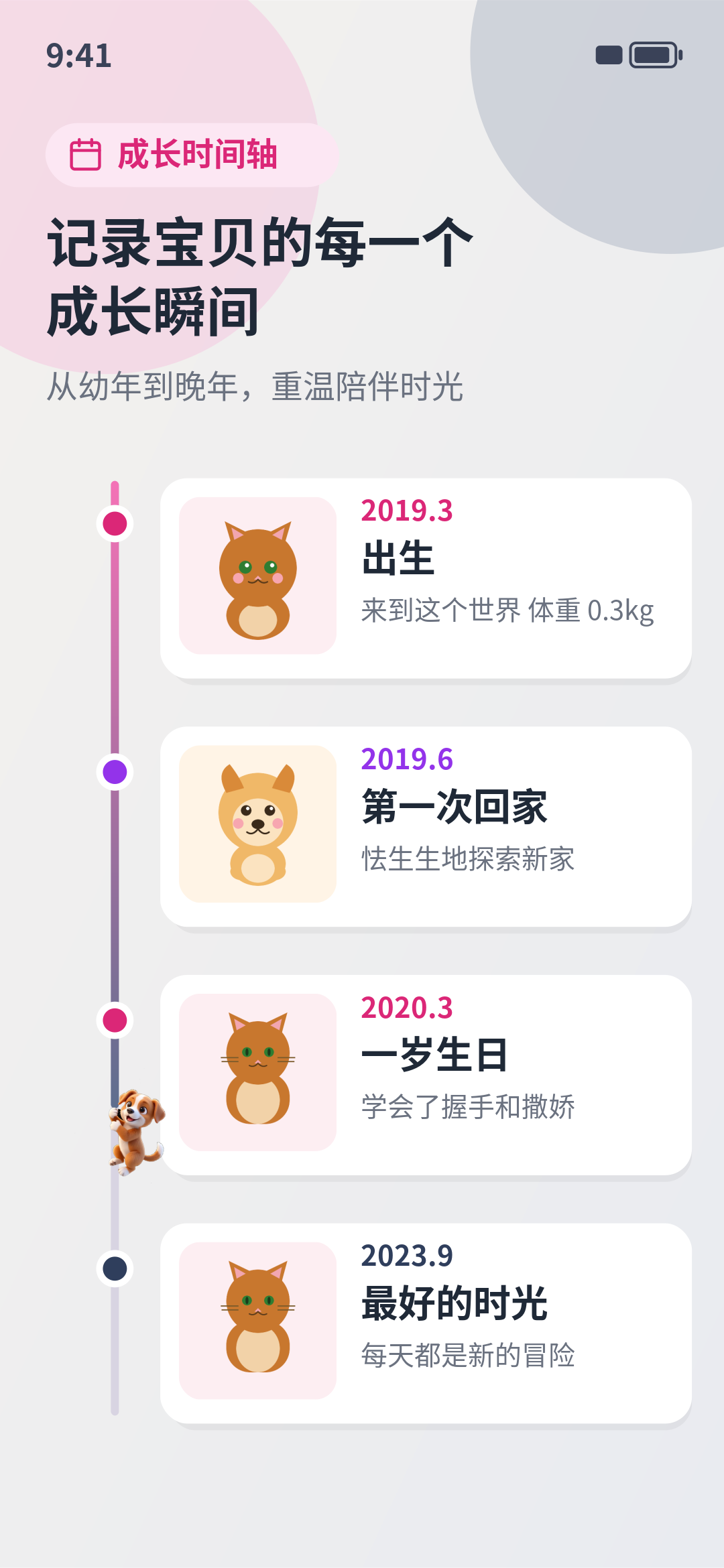 时间轴浏览