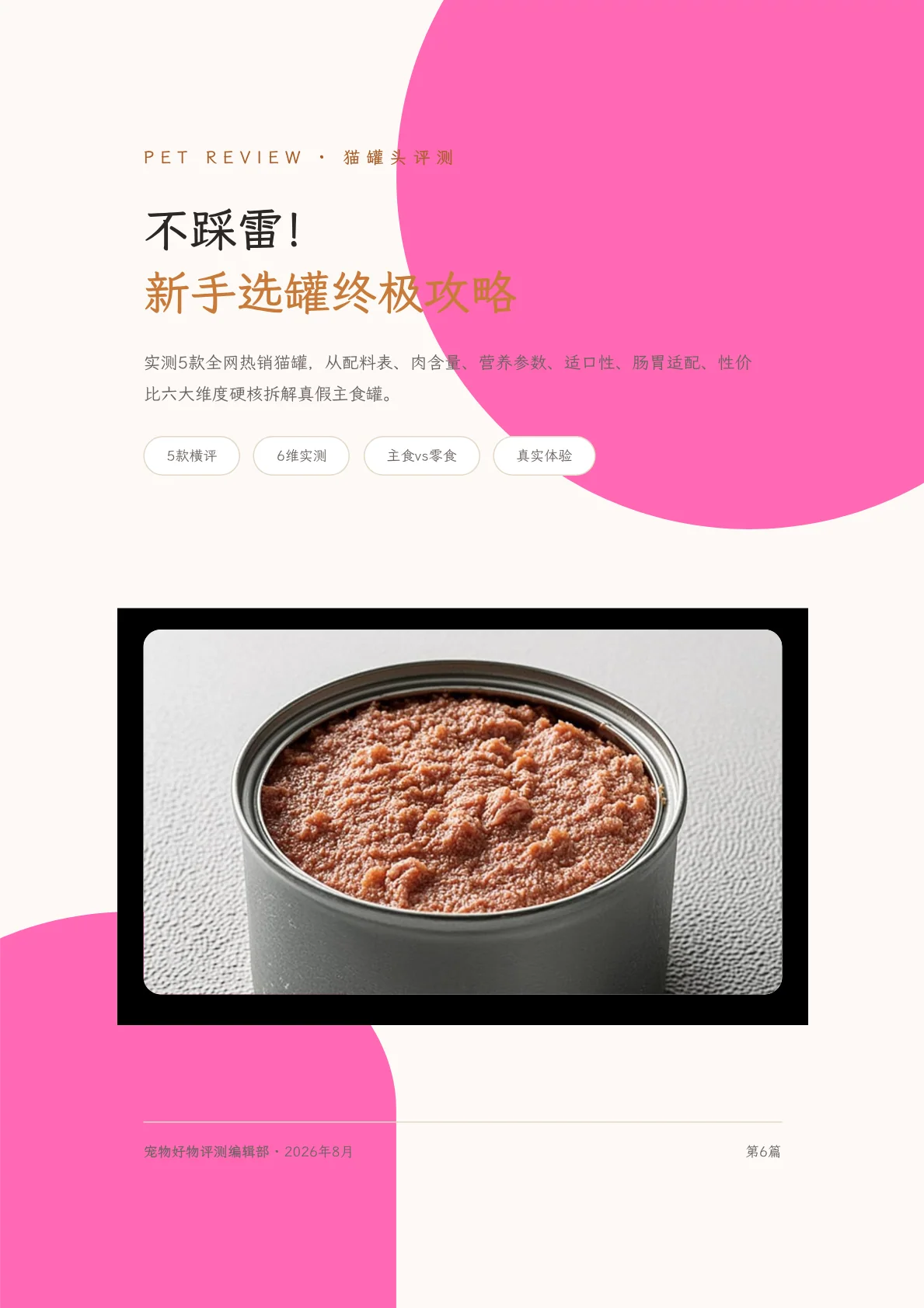 不踩雷：新手选主食罐终极攻略