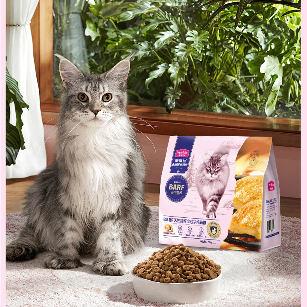 Myfoodie BARF Jungle Recipe Adult Cat Food 2kg