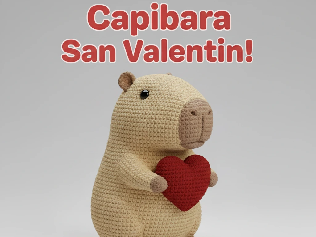 Valentine Capybara