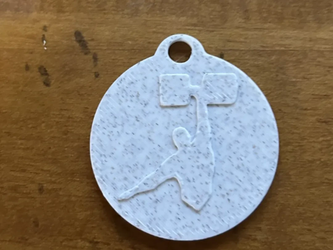 Strongman Keychain